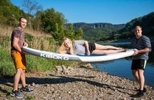 Stand up paddleboard and scooter tour in Bohemian Switzerland