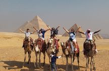 Giza Pyramids, Sphinx, Memphis, Saqqara, with private tour guide