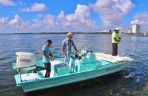 Cancun Fly Fishing large boat 