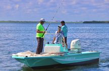 Cancun Fly Fishing large boat 