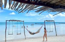 Exploring Holbox: Golf Cart Adventure from Cancun