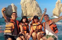 Private VIP tour of everything in Cabo's original clear boat!