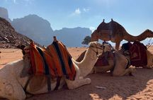 2 night Camel Trekking Wadi Rum, Jordan with camping & all meals