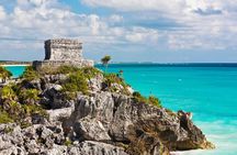 Akumal paradise tour Swimming with Turtles & ancient Tulum Ruins. Lunch included
