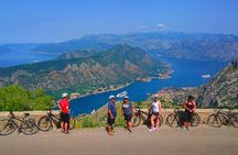 Bike tour - Panoramic downhill from Njeguši and Kotor serpentines