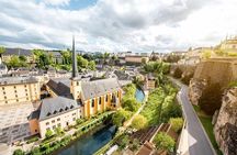Luxembourg city walking and wine tasting tour