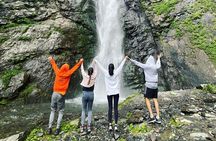 Kazbegi:Hiking to Gveleti Waterfall