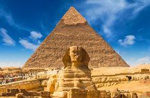 Full Day to Giza Pyramids, Saqqara, Dahshur with entrance, transportation, lunch