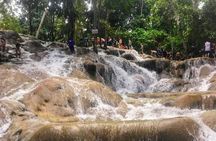 Bamboo Rafting, Dunn's River Falls and Horseback Riding Private Tour 