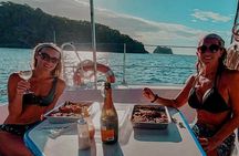 Private catamaran sailing sunset tour & snorkeling from Tamarindo