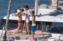 Private 5-Hour Cruise on Brand-New Luxury Catamaran in Mykonos (max 19 guests)