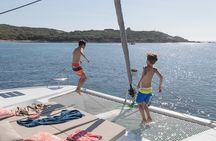 Private 5-Hour Cruise on Brand-New Luxury Catamaran in Mykonos (max 19 guests)