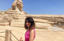 8-hours tour Giza pyramids,Egyptian museum From Cairo Giza hotels