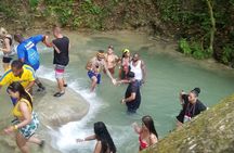Blue Hole and Dunn's River Adventurous and hiking waterfalls from Ocho Rios
