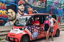 Private 3-in-1 Sightseeing, Brewery, and Mural Tour of Houston by Cart