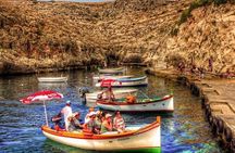 Blue Grotto and Sunday Market at Marsaxlokk Fishing Village Tour