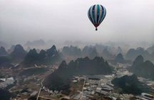 Half-Day Yangshuo Hot Air Ballooning Sunrise/Sunset Private Tour