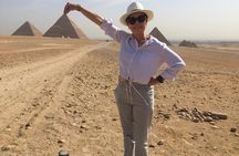 8-hours Giza pyramids,Sphinx ,Sakkara step pyramid and Memphis old city