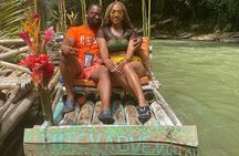 Private Montego Bay Bamboo Rafting with Limestone Foot Massage