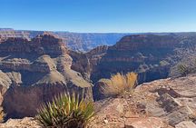 Grand Canyon West Helicopter Tour with VIP Skywalk and Boat Ride