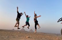 Quad Biking (ATV) at Giza pyramids Desert with Sunset Option