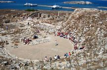 Ancient Delos and Rhenia Island Cruise from Tourlos