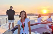 Guided Bosphorus Sunset Cruise on Luxurious Yacht - Small Group Cruise