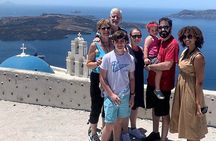 Santorini Panoramic Firostefani & Oia Blue Domes Private Tour
