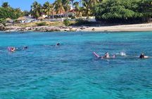 Private Sightseeing Boat Tour at Aruba with Snorkeling & Swimming