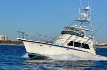 Deep sea fishing charters in Fort Lauderdale aboard 52' Hatteras