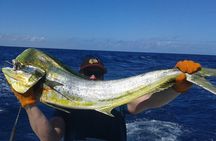 Deep sea fishing charters in Fort Lauderdale aboard 52' Hatteras