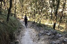 Epic MTB ride at Guadalajara forest. 