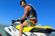 Jet Ski and Beach with Private Transportation from Montego bay Resorts