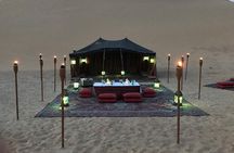 Private setup, Falcon photo , Dinner, Sunset in middle of Desert