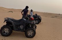 Dubai Desert Safari with Quad Bike, Camel Ride, Dinner and Shows