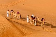 2 days and 1 night Private Tour in Wadi Shab to Wahiba Sands Desert
