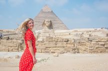 Giza Pyramids, Sphinx, Saqqara and Memphis Full-Day Cairo Tour