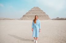 Giza Pyramids, Sphinx, Saqqara and Memphis Full-Day Cairo Tour