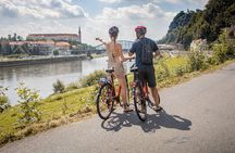 Canoeing on the Elbe river and Bike rental from Děčín to Schmilka