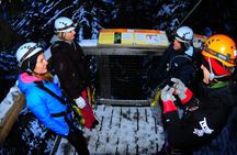 2 Hour Late Afternoon Winter Zipline Adventure