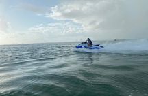 Jet Skiing in South Beach Miami with Pontoon Ride