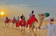 Morning Desert Safari in Dubai with Camel Ride and Sandboarding