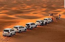 Desert Safari With BBQ Dinner, Camel Ride, Sand Boarding In Dubai