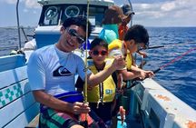 2 hours family fishing in Okinawa