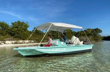 Private Boat Lake Ride and Cancun Bay Sightseeing 