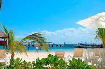 Fascinating beach club at Riviera Maya, full day pass with transport included