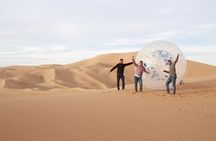 Sanding Ball in Merzouga: Experience the sand dunes on a zorbing activity