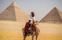 Cairo Tour by bus, Pyramids, Sphinx & Museum with Lunch -Hurghada