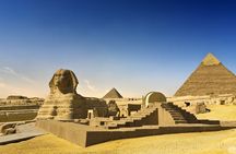 Cairo Tour by bus, Pyramids, Sphinx & Museum with Lunch -Hurghada