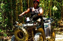 Extreme Adventure - ATV (single) Ziplines and Cenote from Playa del Carmen